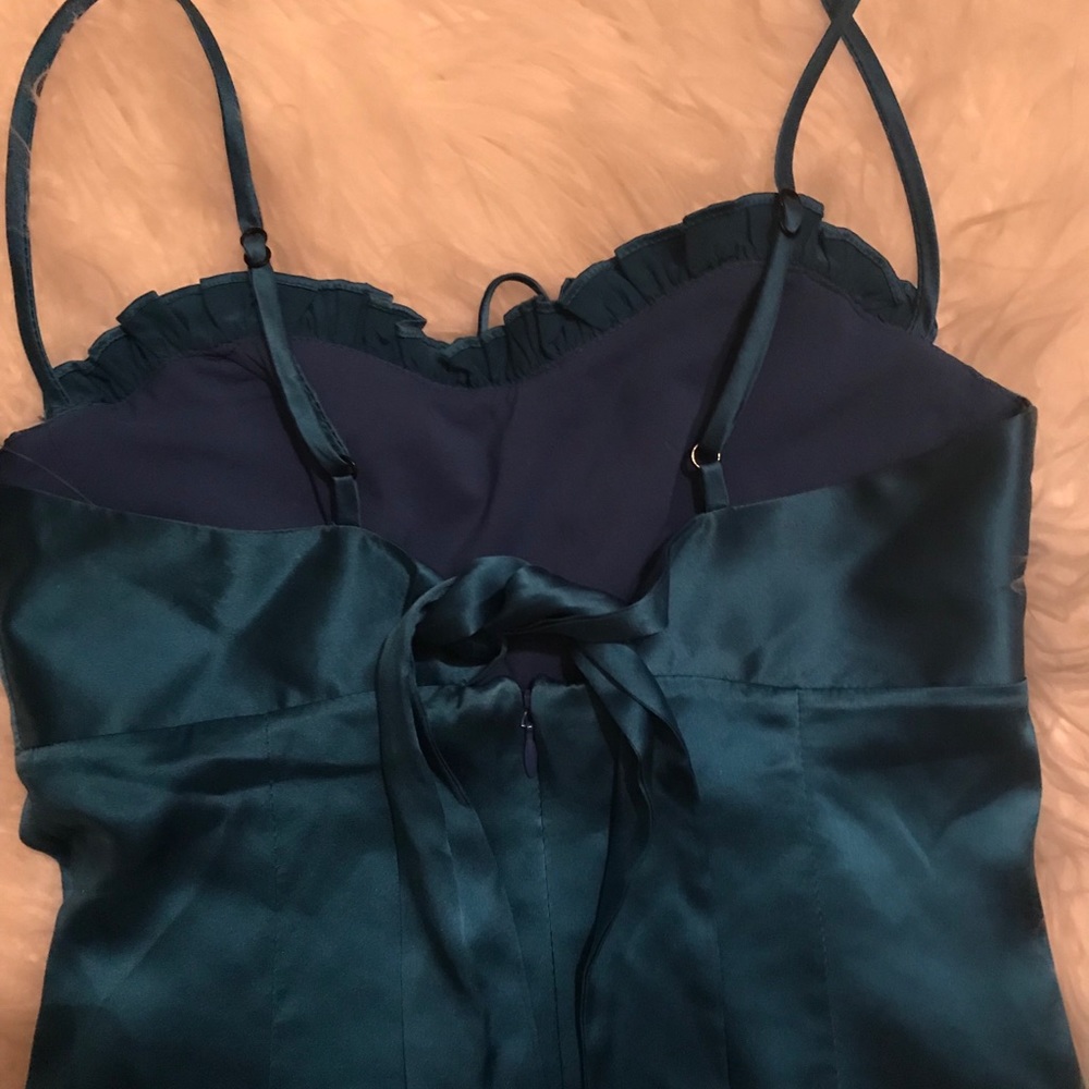 Betsy Johnson sexy wriggle dress 👗 100% silk sz 2 - Picture 5 of 5